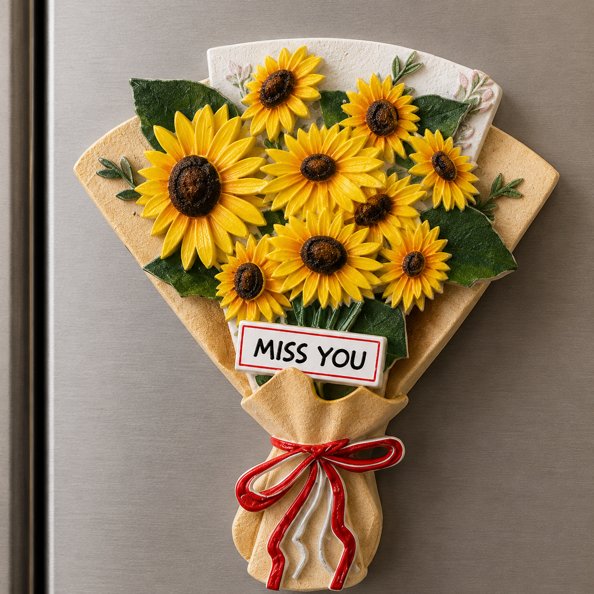 Large Sunflower Bouquet Fridge Magnet 🌻