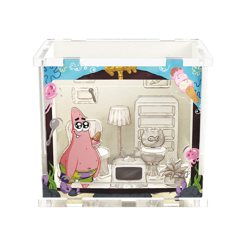 علبة صندوق عشوائي بازل سبونج بوب