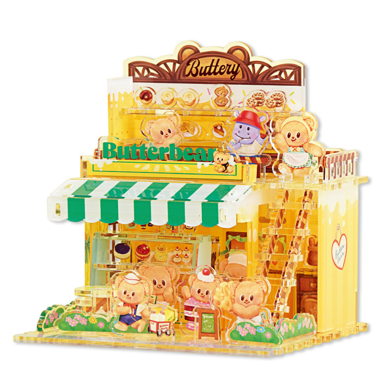 بازل ثلاثي الأبعاد متجر شخصية butterbear