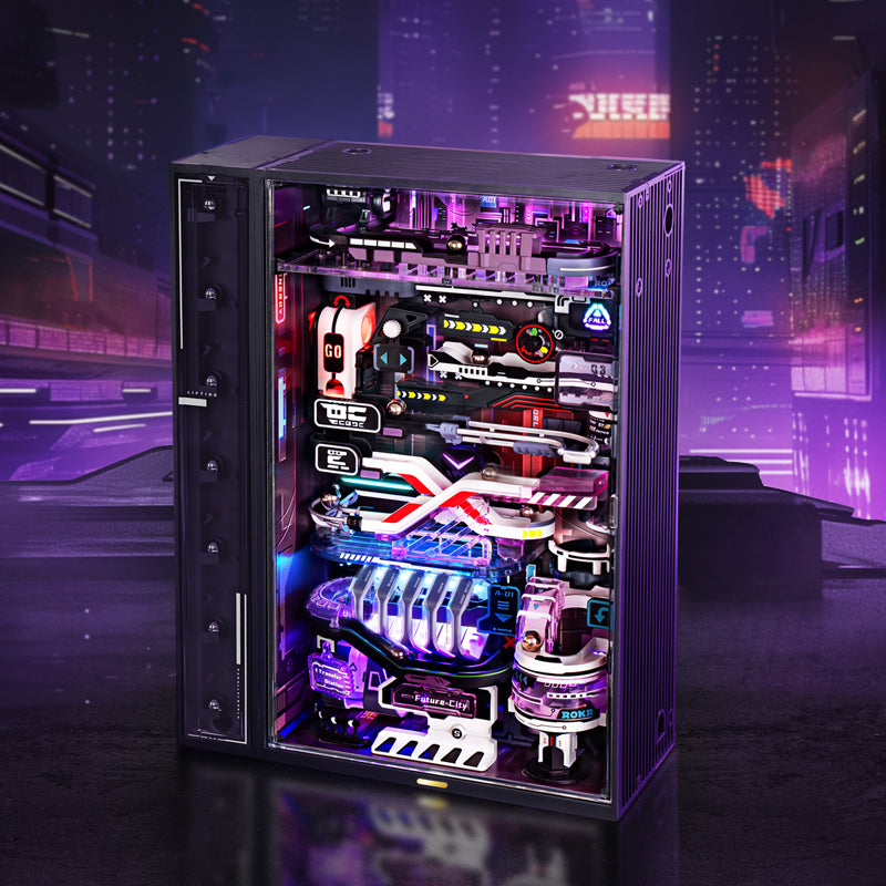 مدينة المستقبل لمسار الكرات – Parallel World Marble Run (The Future City)