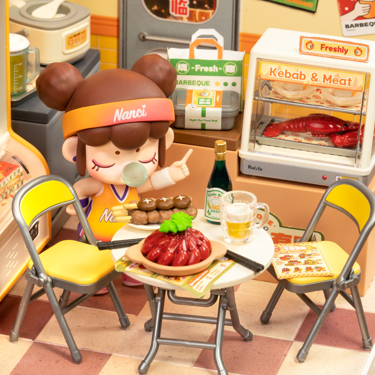 Night Out Food Stall مطعم الاكل اللذيذ