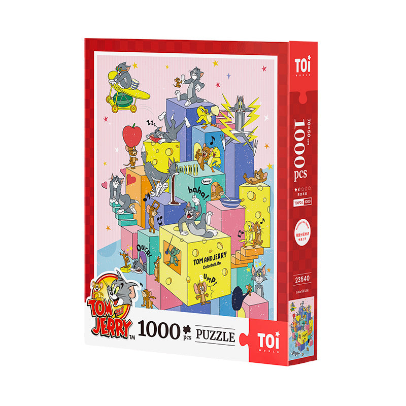 بازل توم وجيري 1000 قطعة – Colorful Life Puzzle
