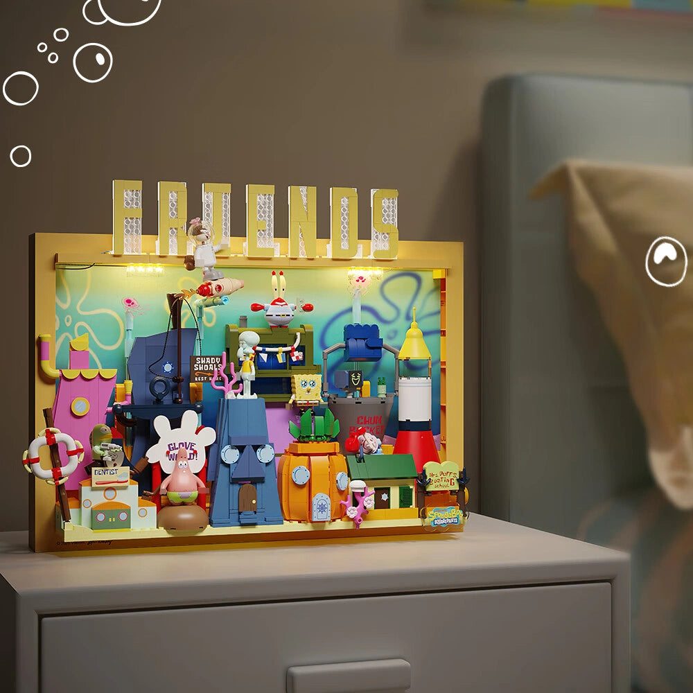 مجسم عرض بكيني بوتوم ( مدينة سبونج بوب )