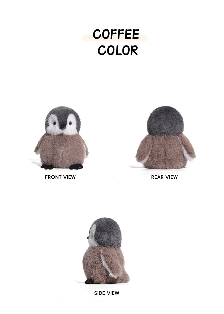 دبدوب بطريق كيوت – لون قهوي | Plush Penguin
