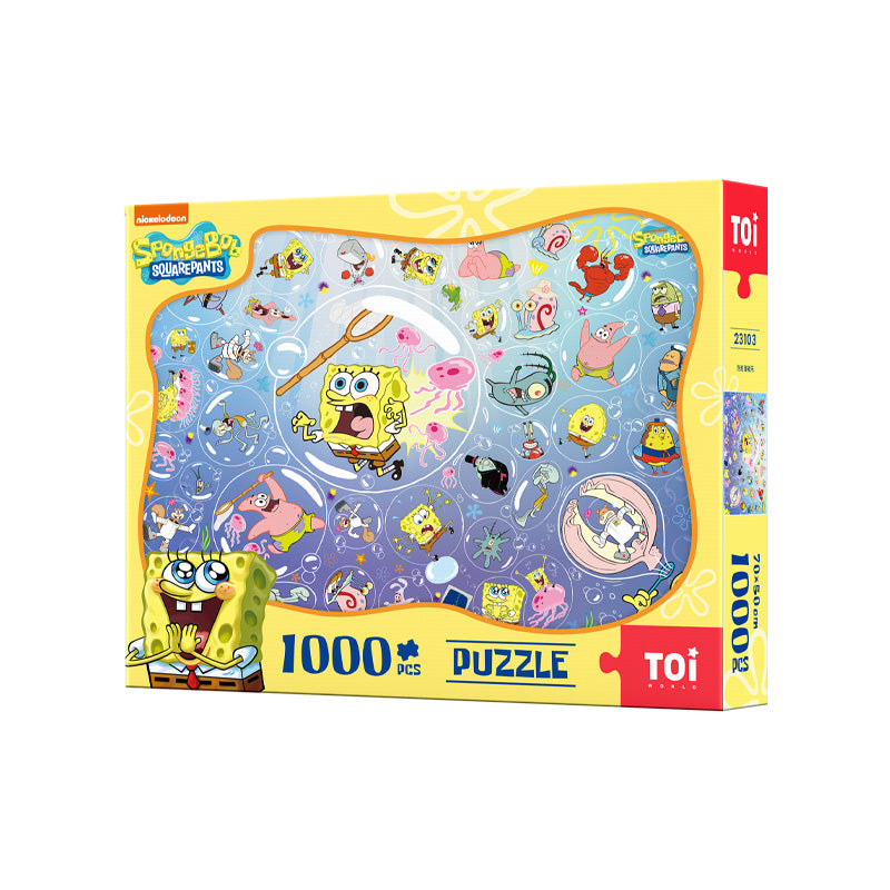 بازل سبونج بوب 1000 قطعة – SpongeBob Bubble Party Puzzle