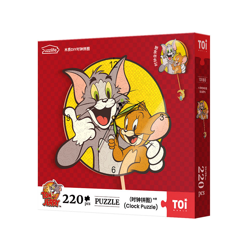 بازل ساعة توم وجيري 220 قطعة – Tom & Jerry Clock Puzzle