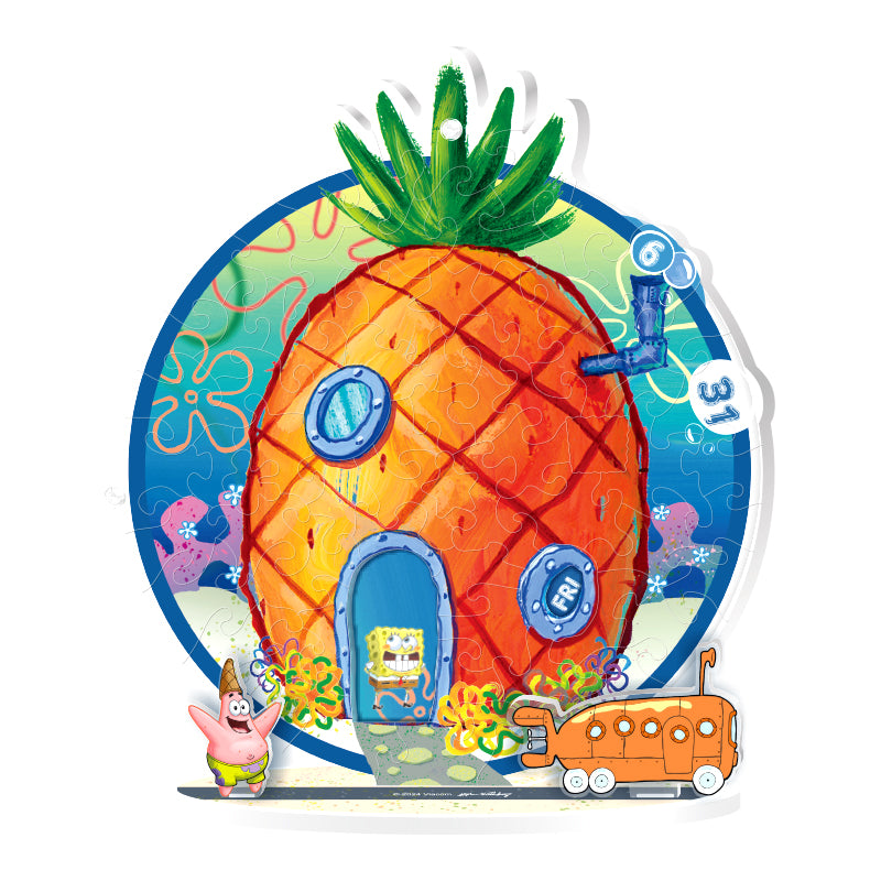 بازل سبونج بوب ثلاثي الأبعاد (بيت الأناناس)