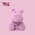 Hîpopotamê Pembe - Pêlîstokek Nerm a Dagirtî 26cm