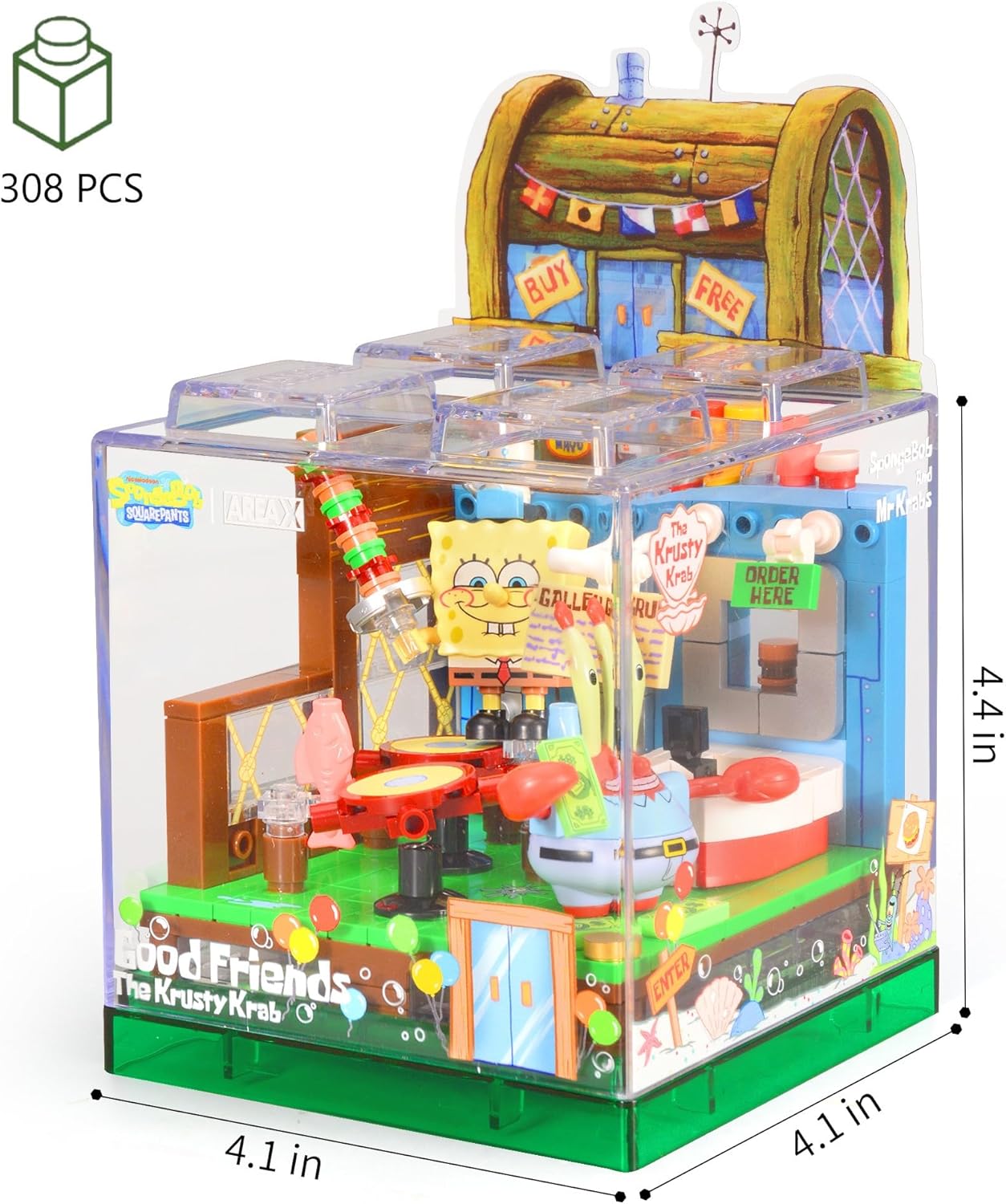 غرفة مستر سلطع – سبونج بوب مكعبات