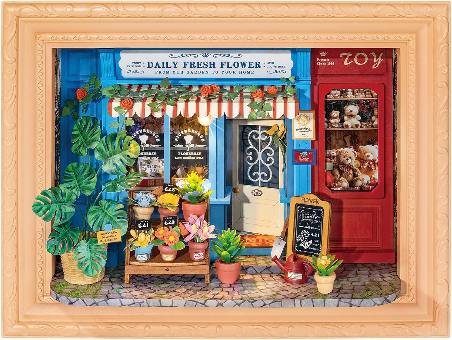 متجر الزهور المصغّر