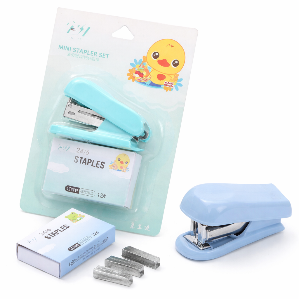 كابسة مكتبية صغيرة زرقاء