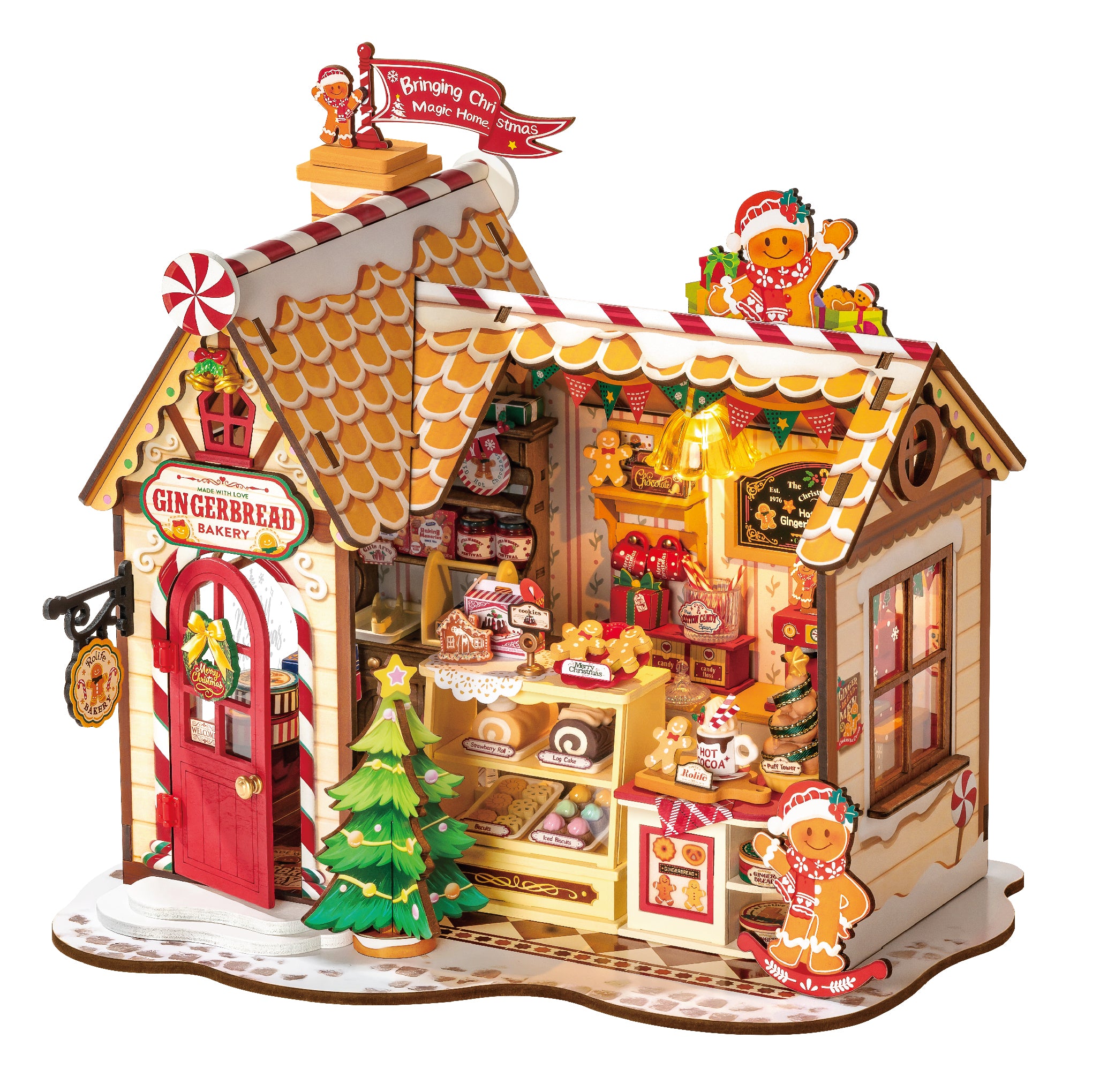 بيت الزنجبيل المصغّر – Gingerbread House