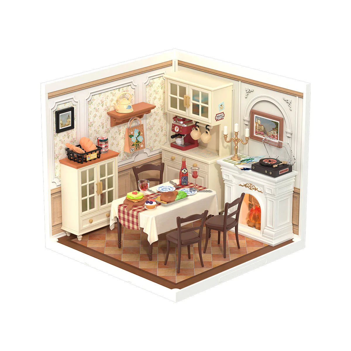 Warm Dining Room - غرفة الطعام