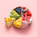 بكج مغناطيس ثلاجة قطع الكيك والحلويات – 8 قطع 🍰🍓