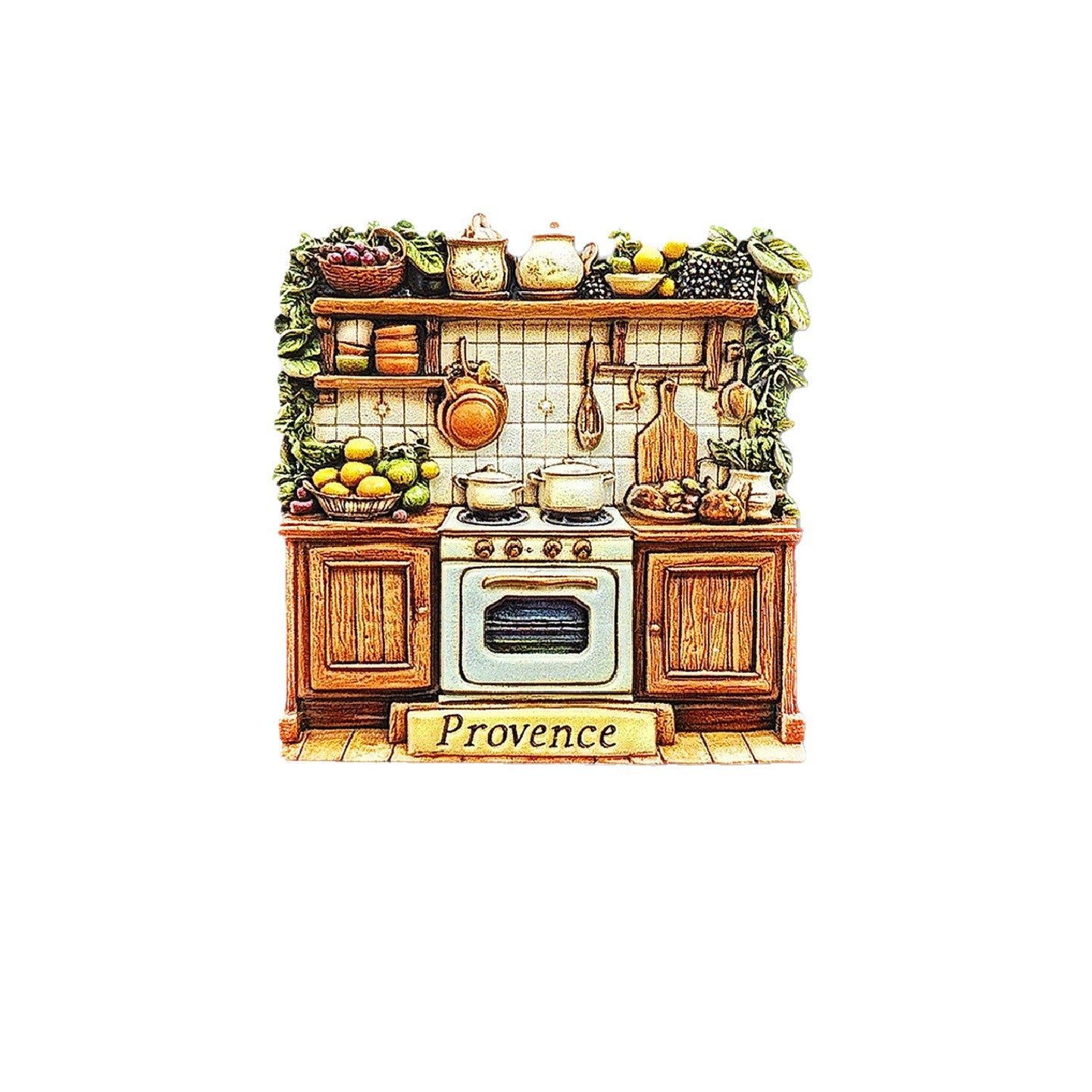 مغناطيس ثلاجة مطبخ بروفنس الفرنسي