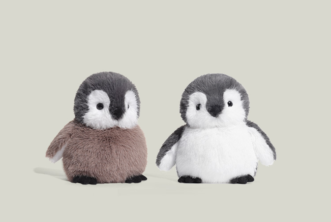 دبدوب بطريق كيوت – لون قهوي | Plush Penguin