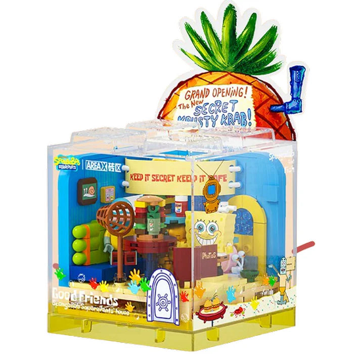 مطعم سلطع برغر السري – سبونج بوب مكعبات