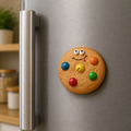 مغناطيس ثلاجة البسكويت الملون 🍪🌈