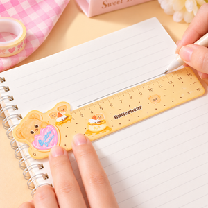 استخدام المسطرة البيج أثناء الكتابة