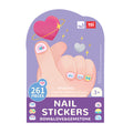 ستيكرات أظافر كيوت – Bow & Love & Gemstone (261 قطعة)