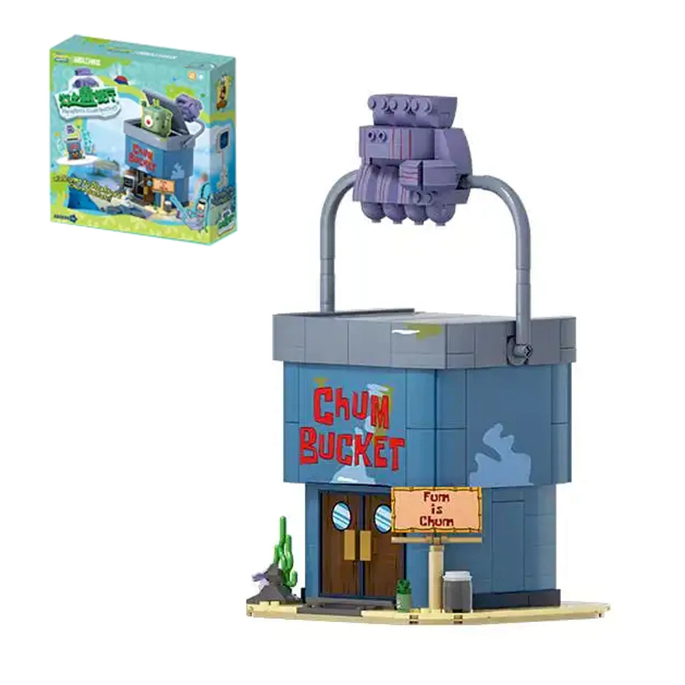 مطعم شمشون – سبونج بوب | مجسم بناء مكعبات