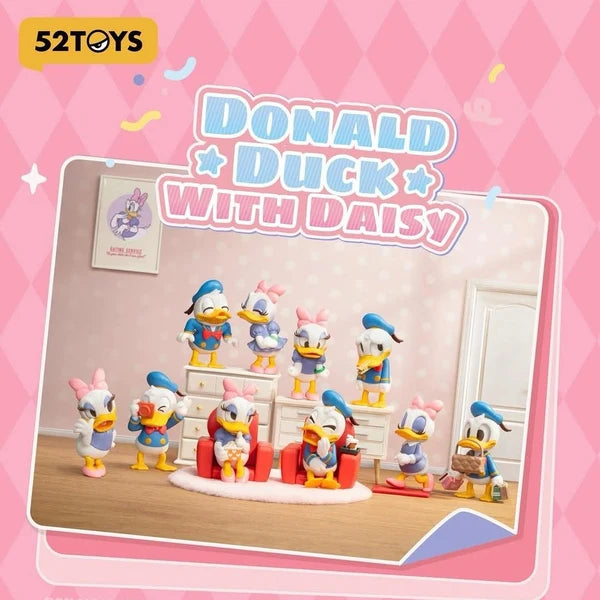 مجسمات بطوط وديزي من صندوق مفاجآت Donald Duck with Daisy