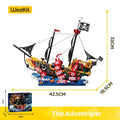 سفينة القراصنة The Adventurer – مكعبات تركيب 1542 قطعة