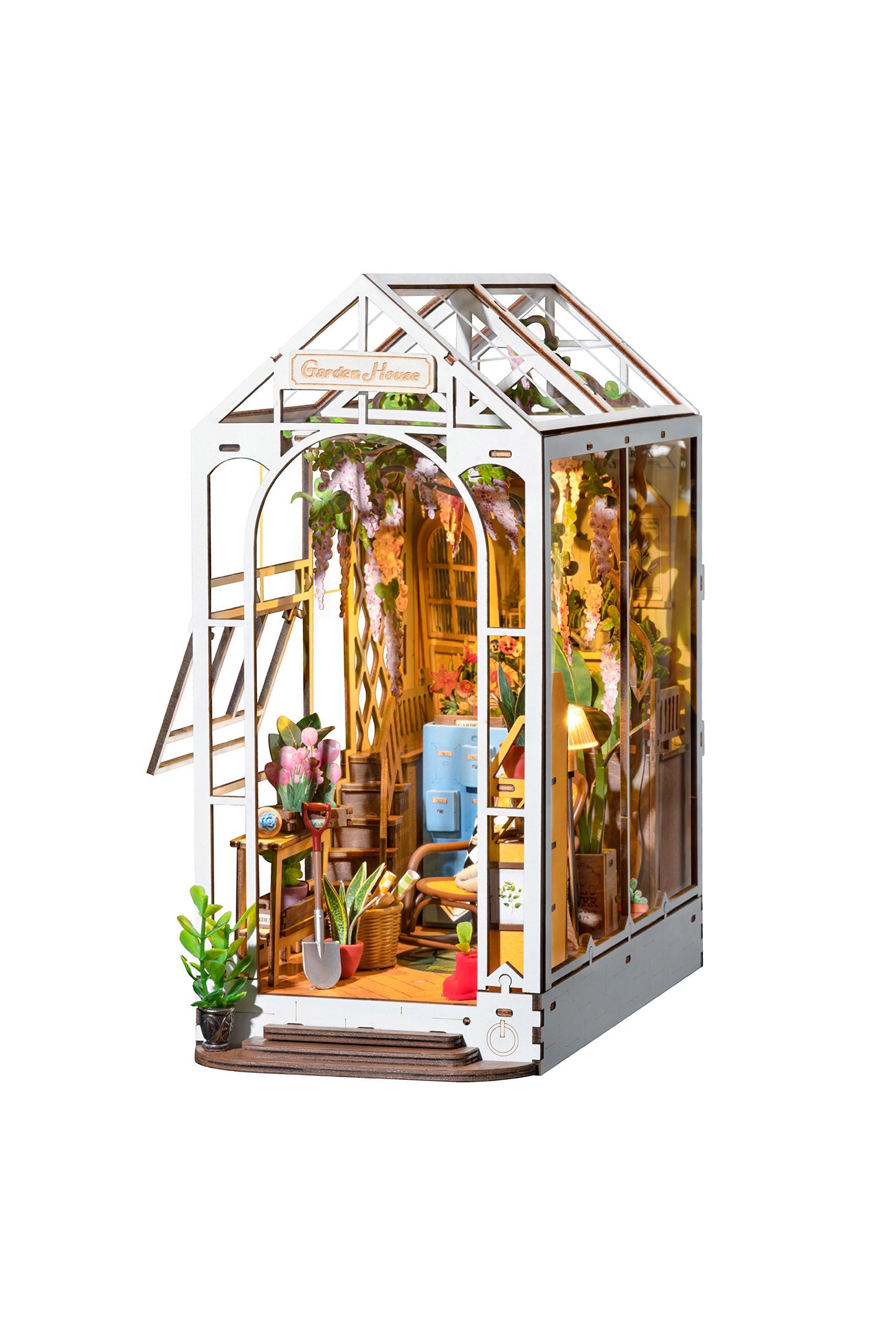 بيت الحديقة المصغّر (Garden House Book Nook)